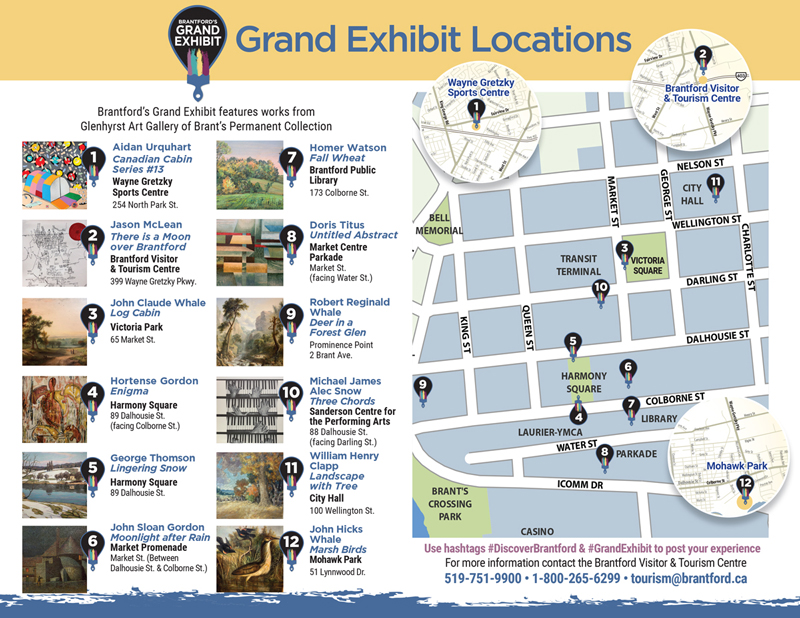 Grand Exhibit Map