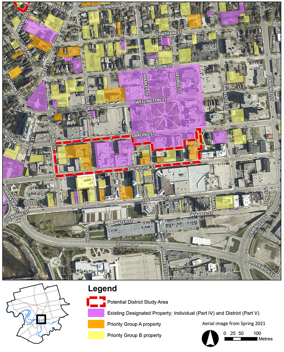 Commercial Downtown (North Side of Dalhousie Street)