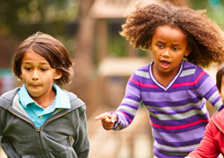 Kids Running