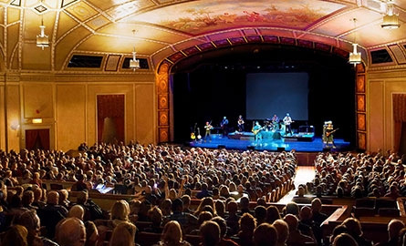 Sanderson Centre for the performing arts theatre