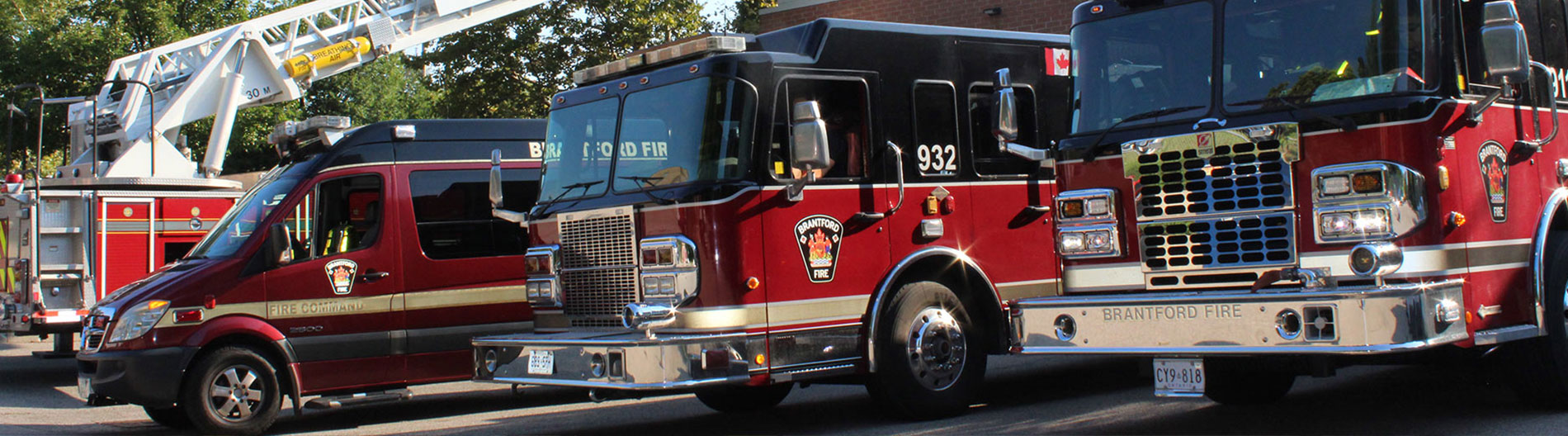 Brantford Fire trucks