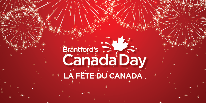 fireworks and Brantford's Canada Day