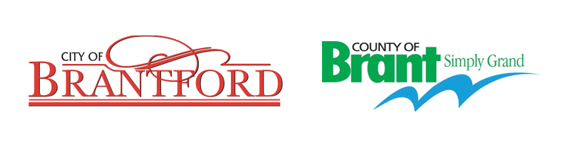 City of Brantford and County of Brant logos