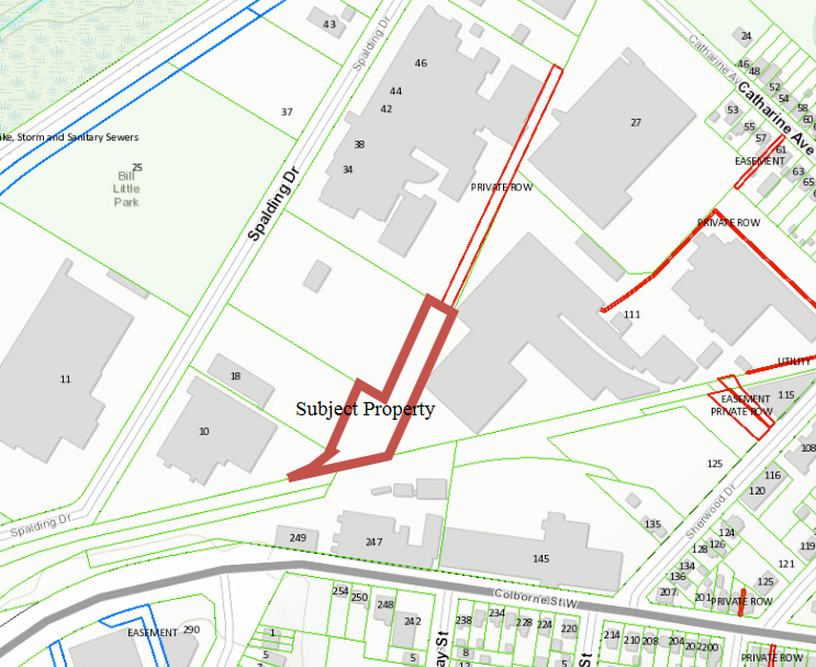 Sale of Lands - 0 Sherwood Drive