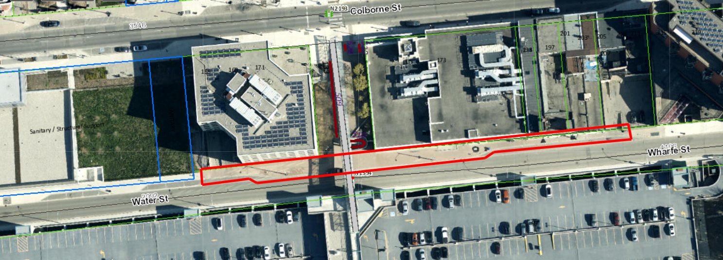 Construction area map