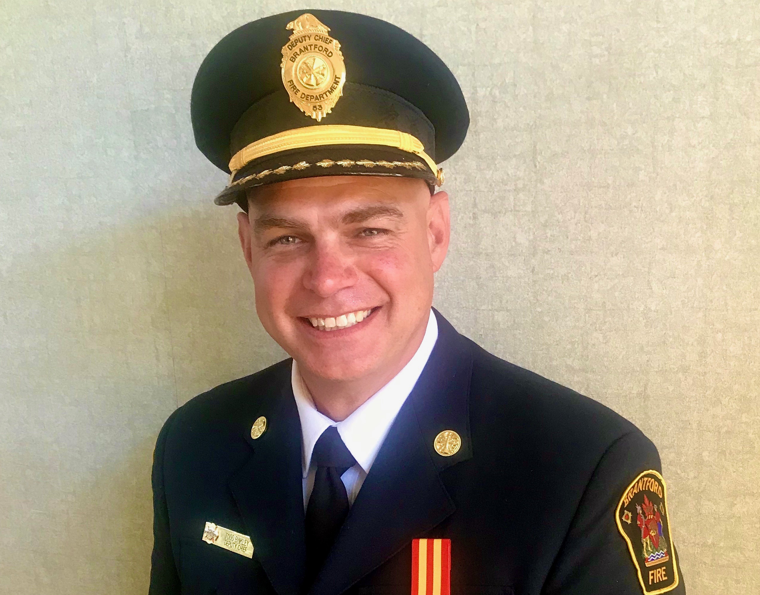 Fire Chief Todd Binkley