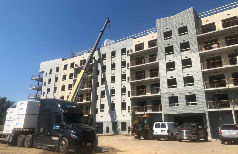 232 Grand River Ave under construction