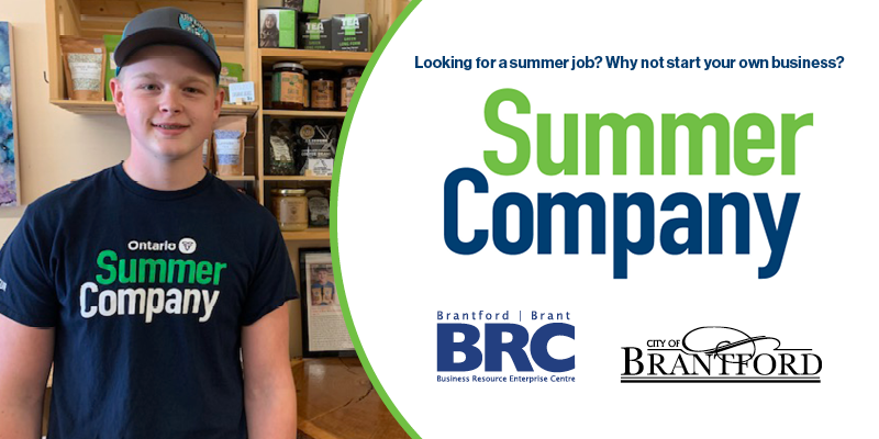 2023 Summer Company program graduate Jaxon Kazakevicius and his business, Beer Bites Dog Treats