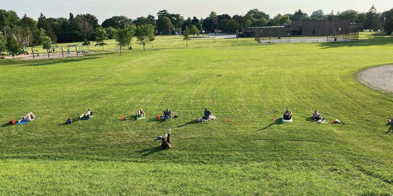 Fitness in the park