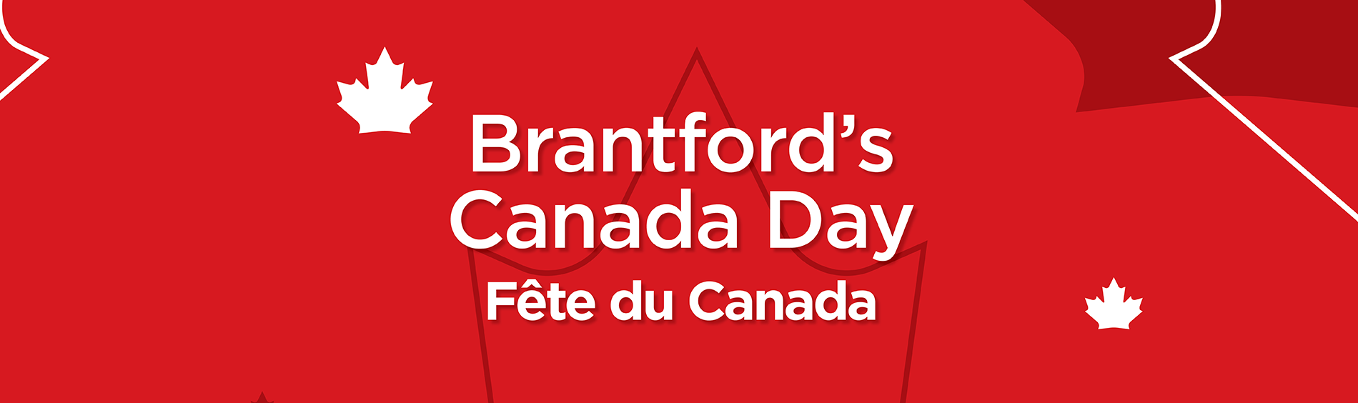 Brantford’s Canada Day Banner