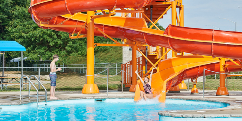 Earl Haig waterslide