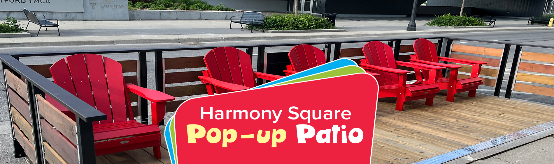 Harmony Square Pop-up Patio