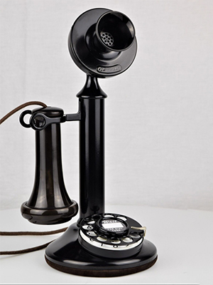 The 50-Type dial telephone was introduced in 1924