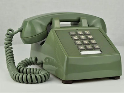 The 2500-Type Telephone introduced Touch-Tone Service for the first time
