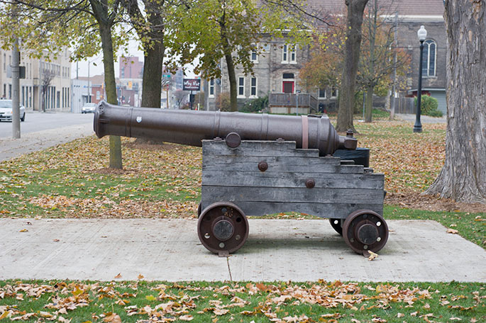 Alexandra Park Cannon in Alexandra Park
