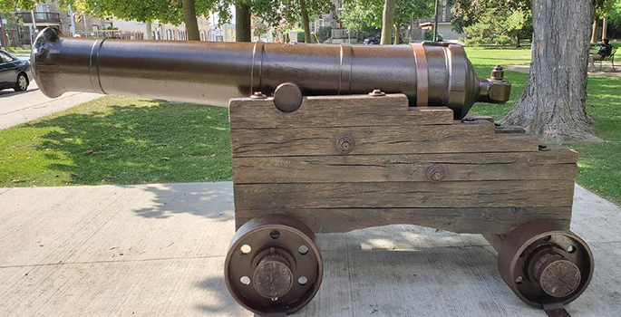 Alexandra Park Cannon in Alexandra Park