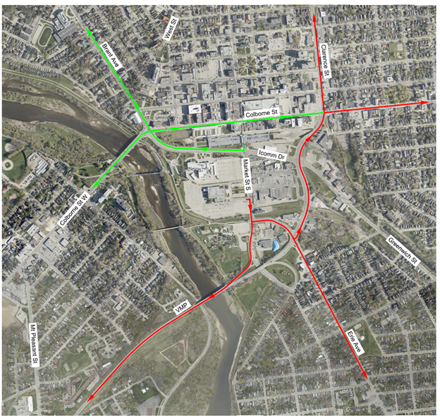 Trafic Control Plan Map