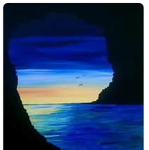 May 6- D.I. Y Sea Scape Paint Class