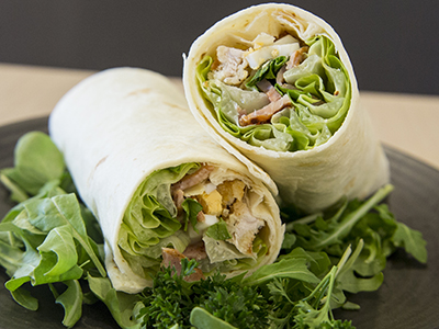 Grilled Chicken Caesar Wrap $11