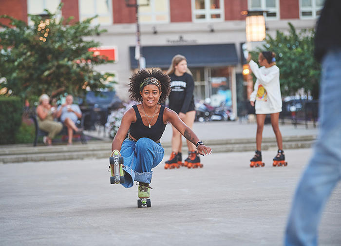 Roller Skate in Harmony Square