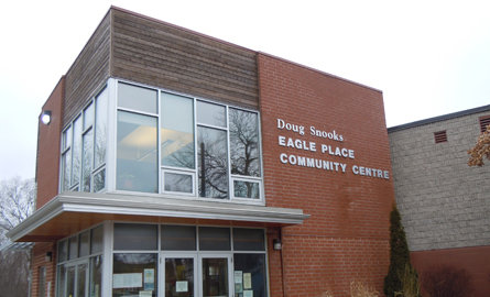 Photo of outside of a community centre building