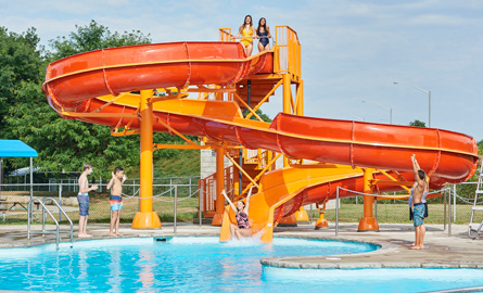 Earl Haig Family Fun Park's waterslide