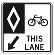 Bike Lane Sign