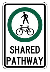 Shared Pathway Sign