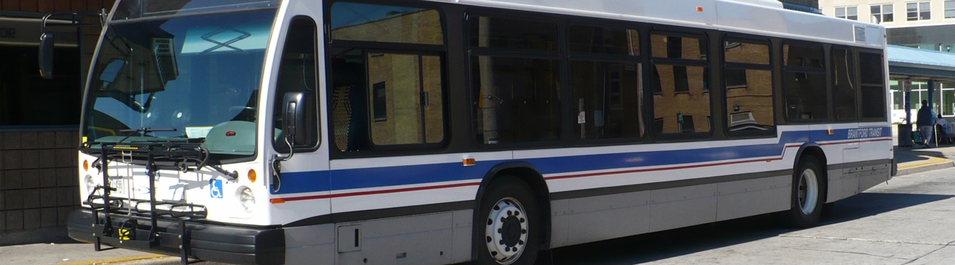 Brantford bus at terminal