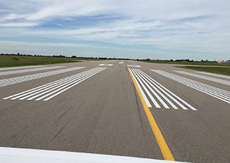 runway of the airport
