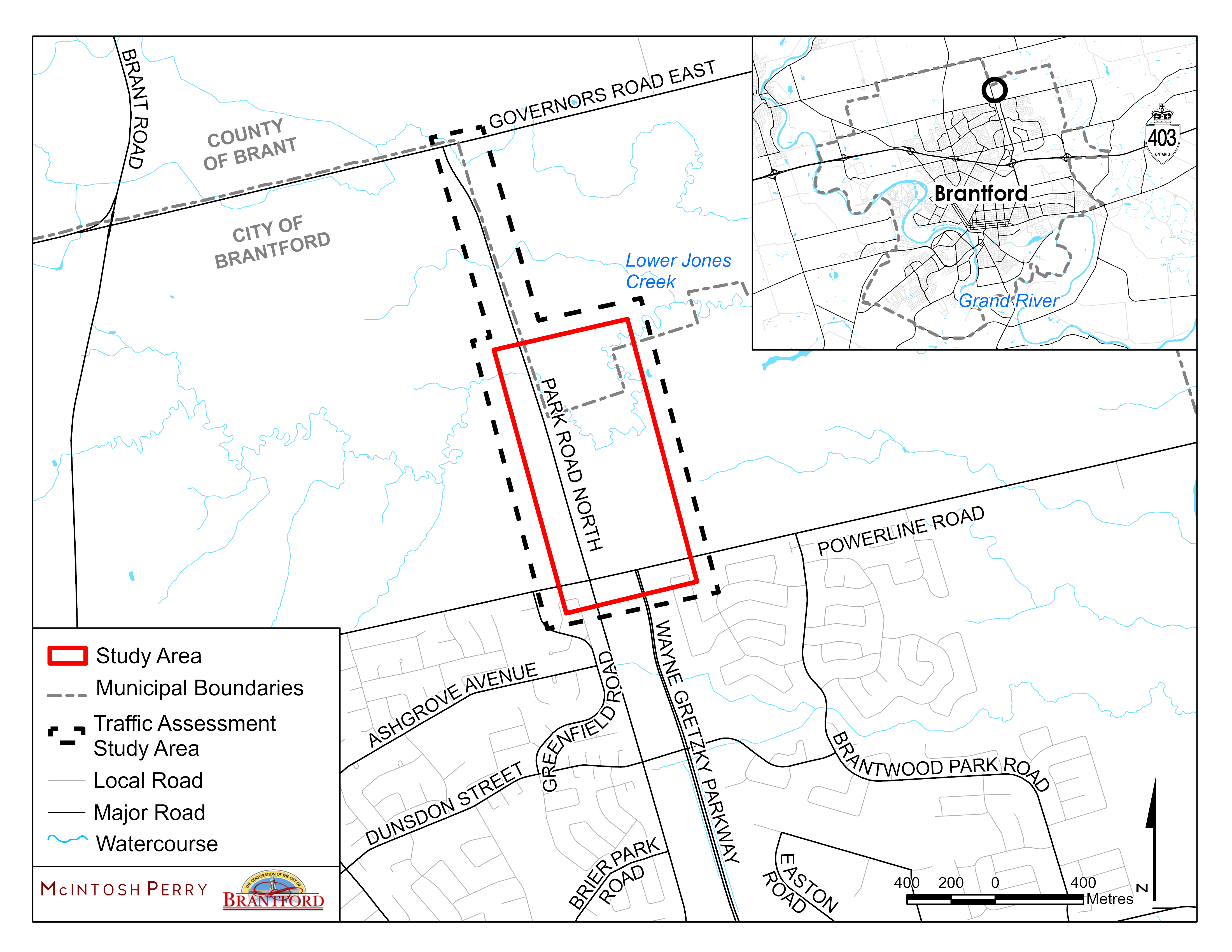 Study area map