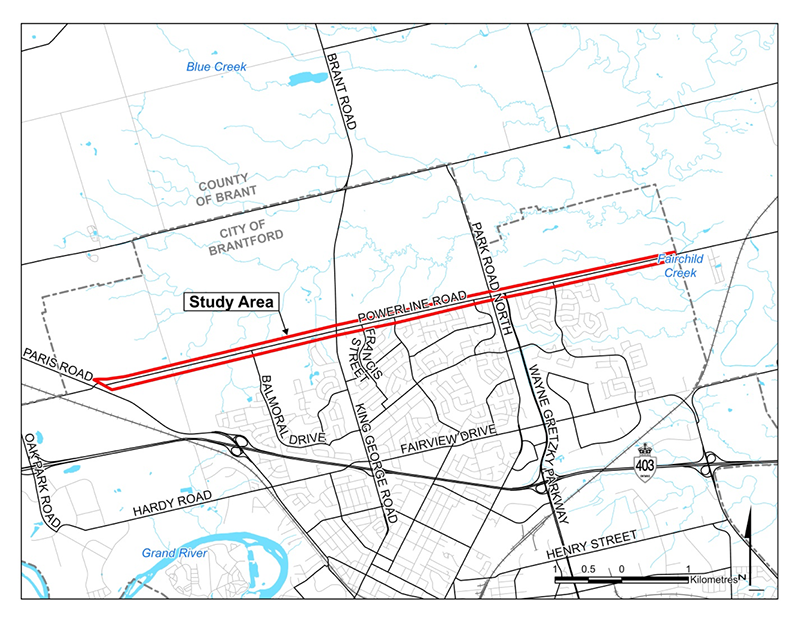 Map of the Study Area