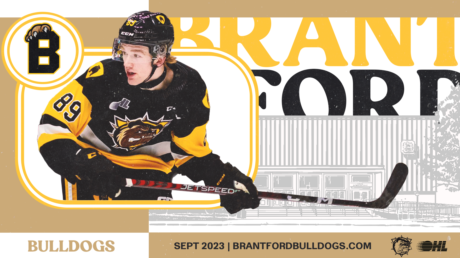 Brantford Bulldogs on X: Did you catch our new third jersey in