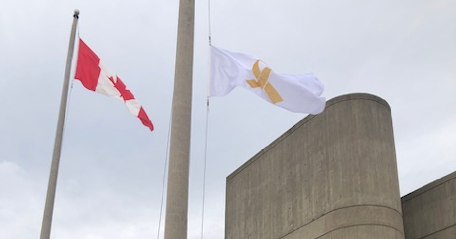 flag raising