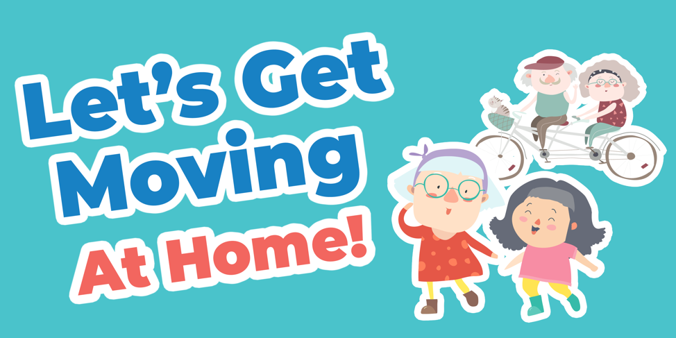Let's get moving at home image