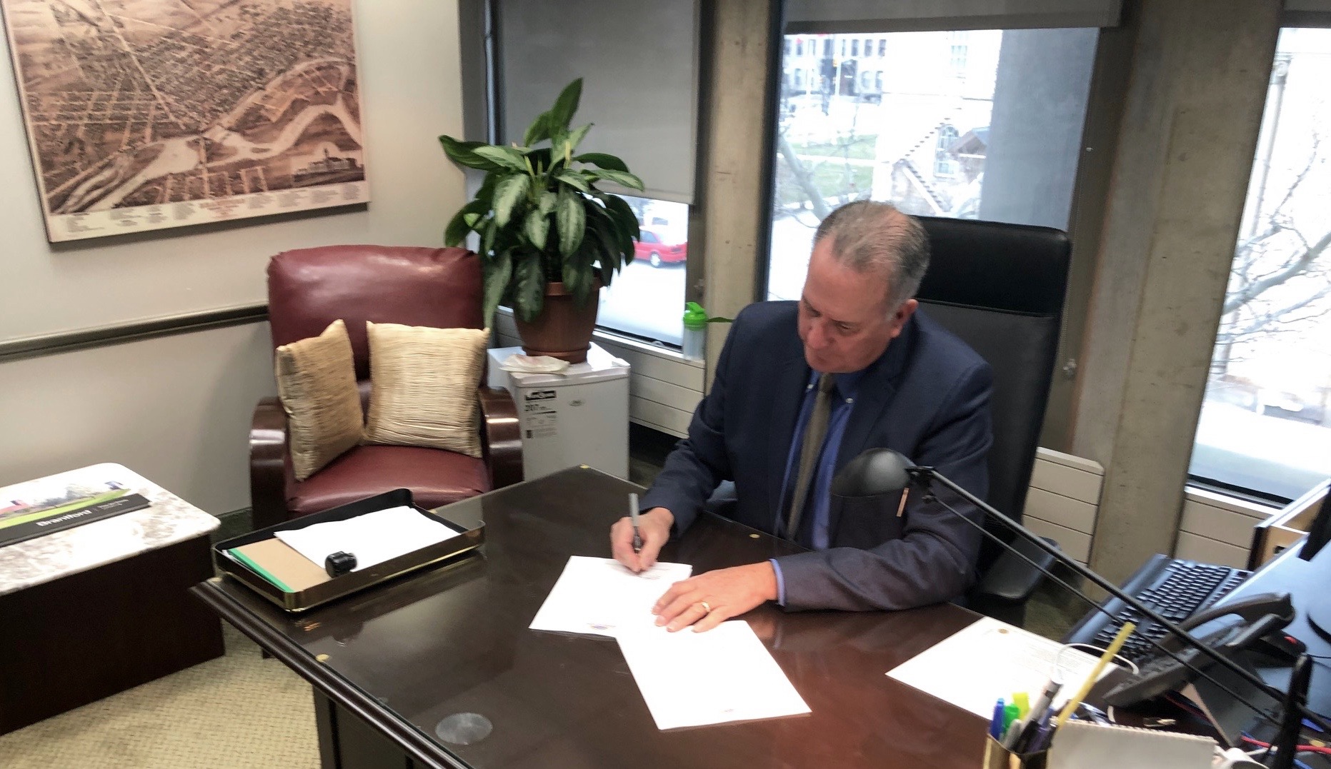 Mayor signing emergency order