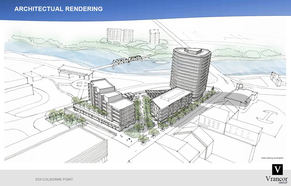 Colborne Point architectural drawing