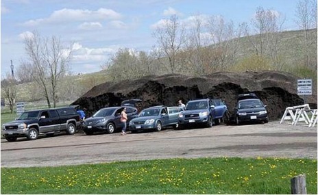 Free compost location