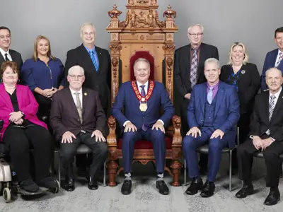 Group picture of the City of Brantford Councillors