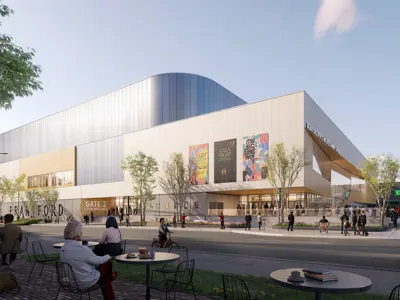 Brantford Sports and Entertainment Centre East Exterior Rendering