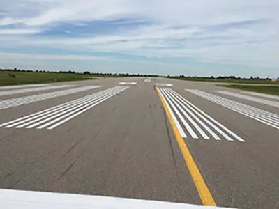 runway of the airport