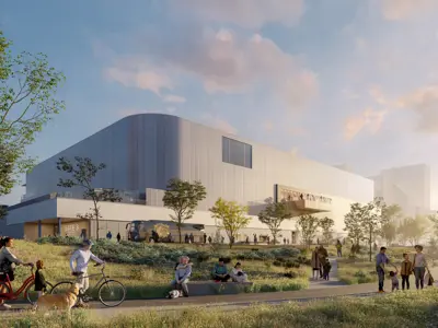 Brantford Sports and Entertainment Centre South Exterior Rendering