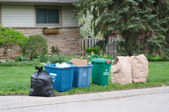 curbside collection bins