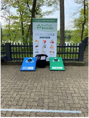 water festival bean bag toss